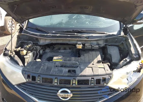 2012 Nissan Quest Le from USA, damaged, VIN JN8AE2KP3C9036281